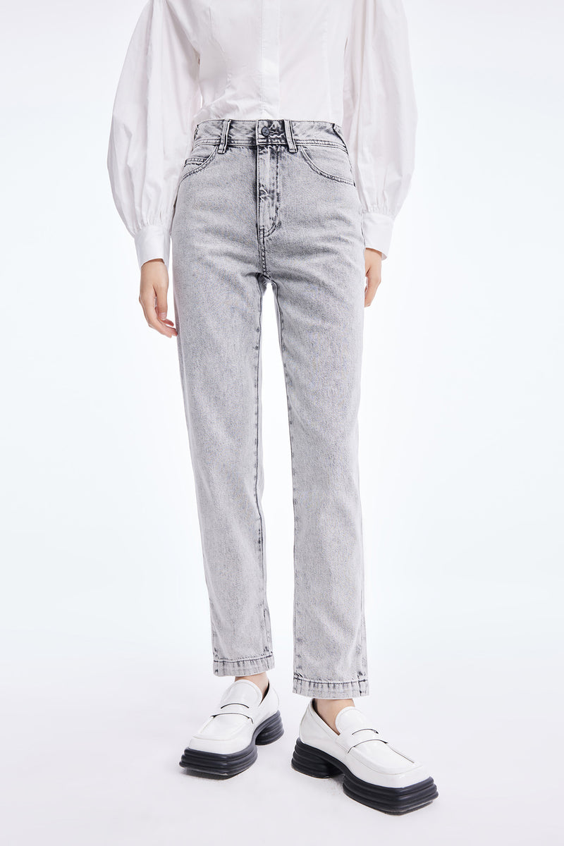 Lily - Pantalon - Gris Clair