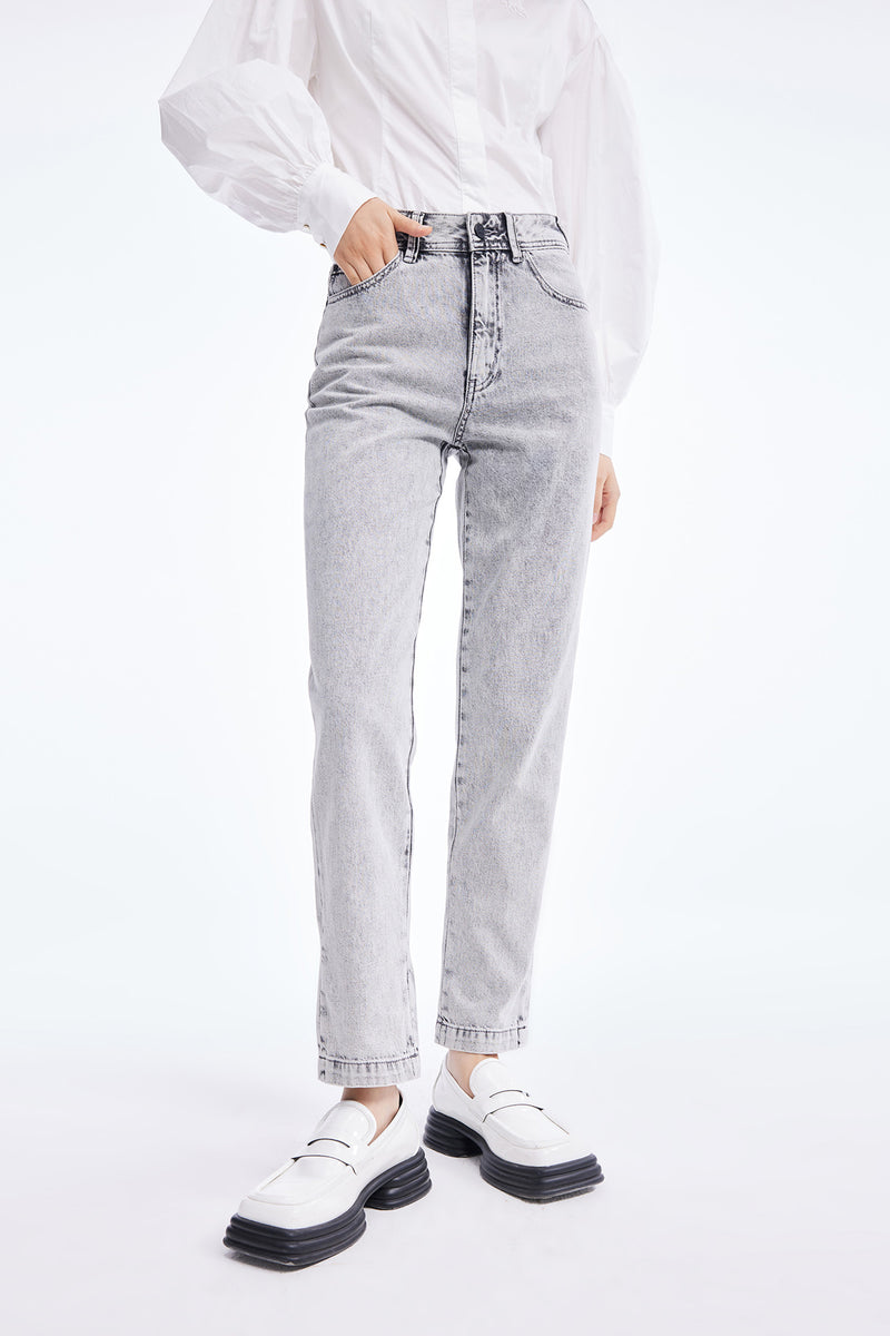 Lily - Pantalon - Gris Clair