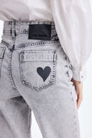 Lily - Pantalon - Gris Clair