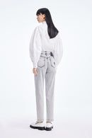 Lily - Pantalon - Gris Clair