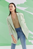 Lily - Blazer - Vert Menthe