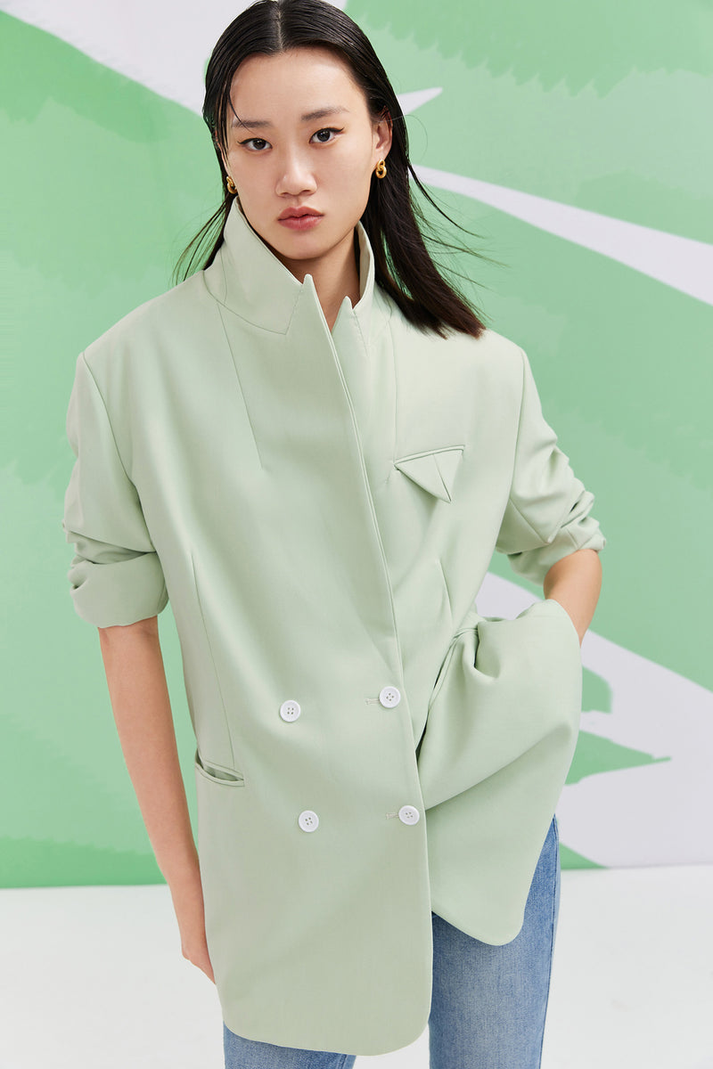 Lily - Blazer - Vert Menthe