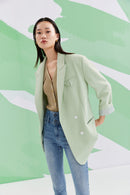 Lily - Blazer - Vert Menthe