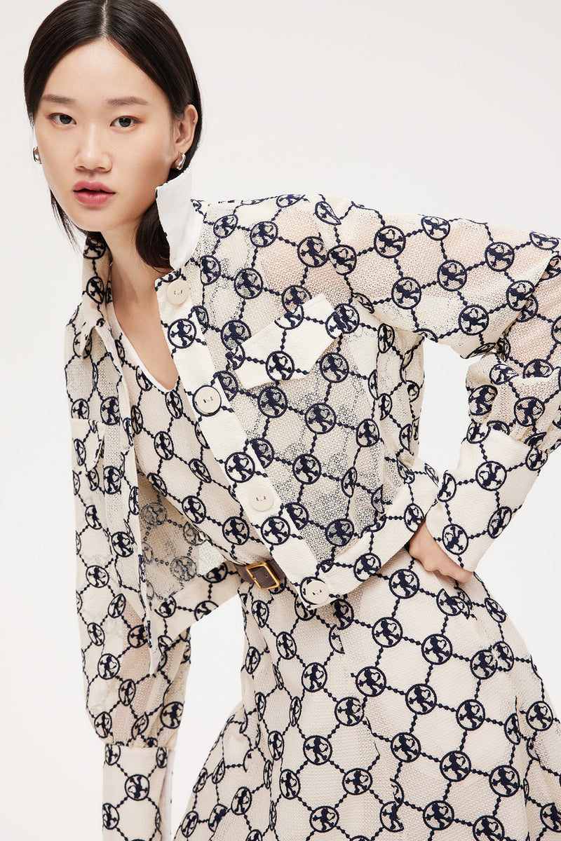 Lily - Veste - Blanc Grisâtre