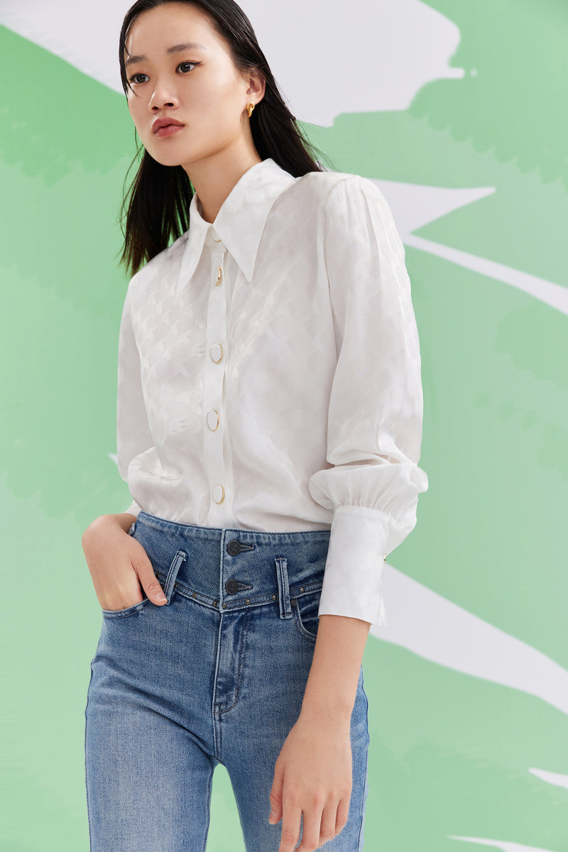 Lily - Chemise - Blanc Laiteux