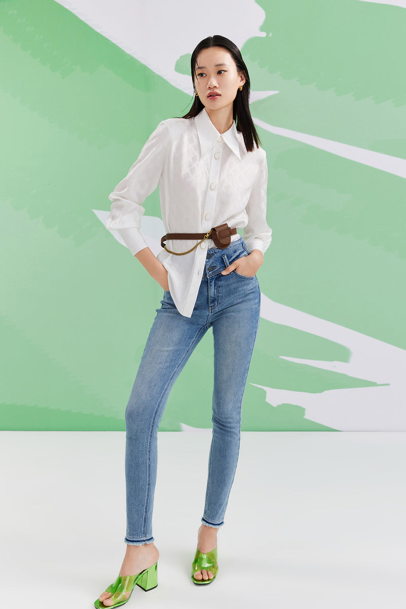 Lily - Chemise - Blanc Laiteux