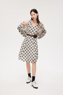 Lily - Robe - Blanc Grisâtre