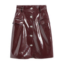 Lily - Jupe - Violet Foncé