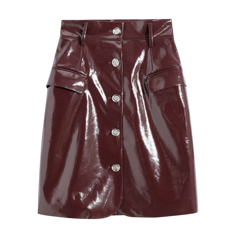 Lily - Jupe - Violet Foncé