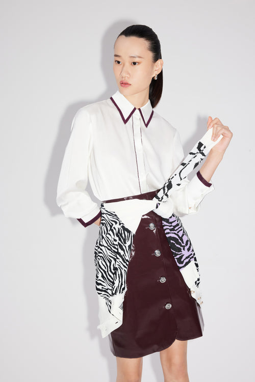 Lily - Jupe - Violet Foncé