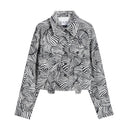 Lily - Veste - Blanc Grisâtre