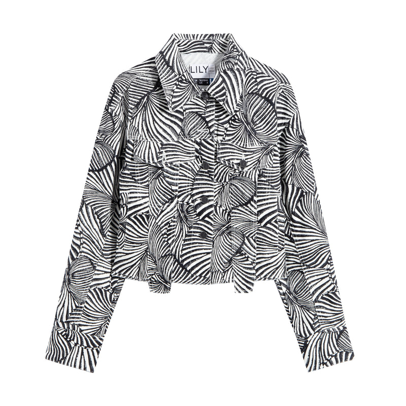 Lily - Veste - Blanc Grisâtre