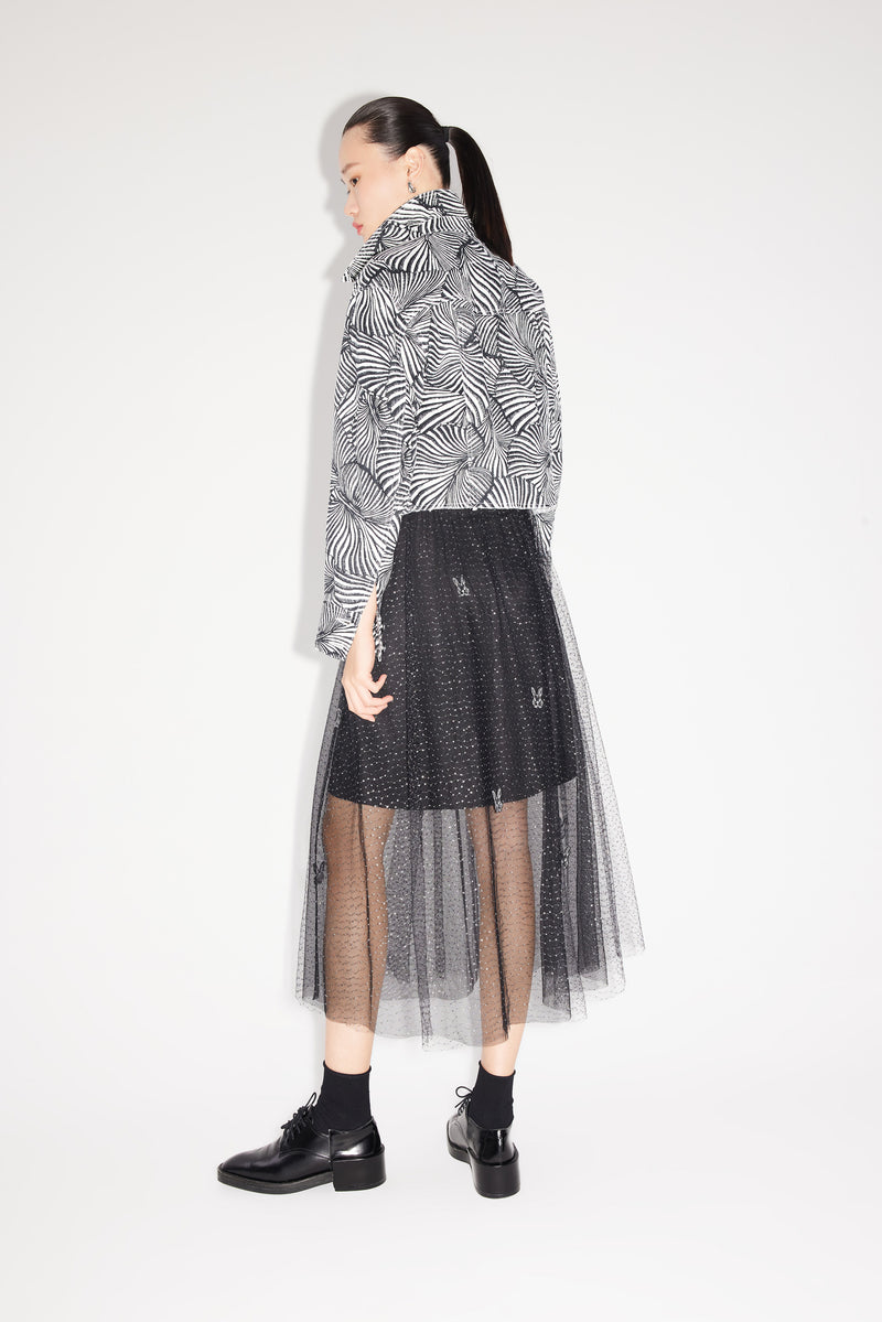 Lily - Veste - Blanc Grisâtre