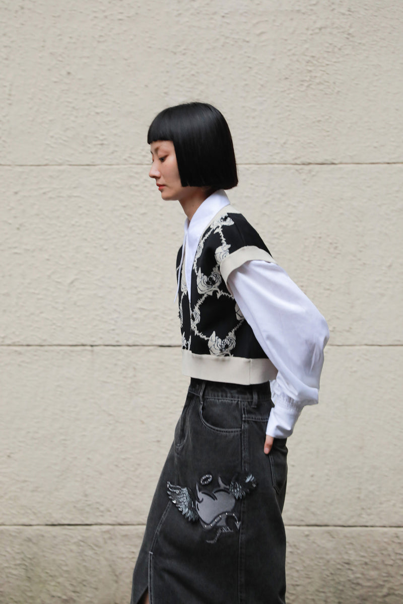 Lily - Jupe - Gris Foncé