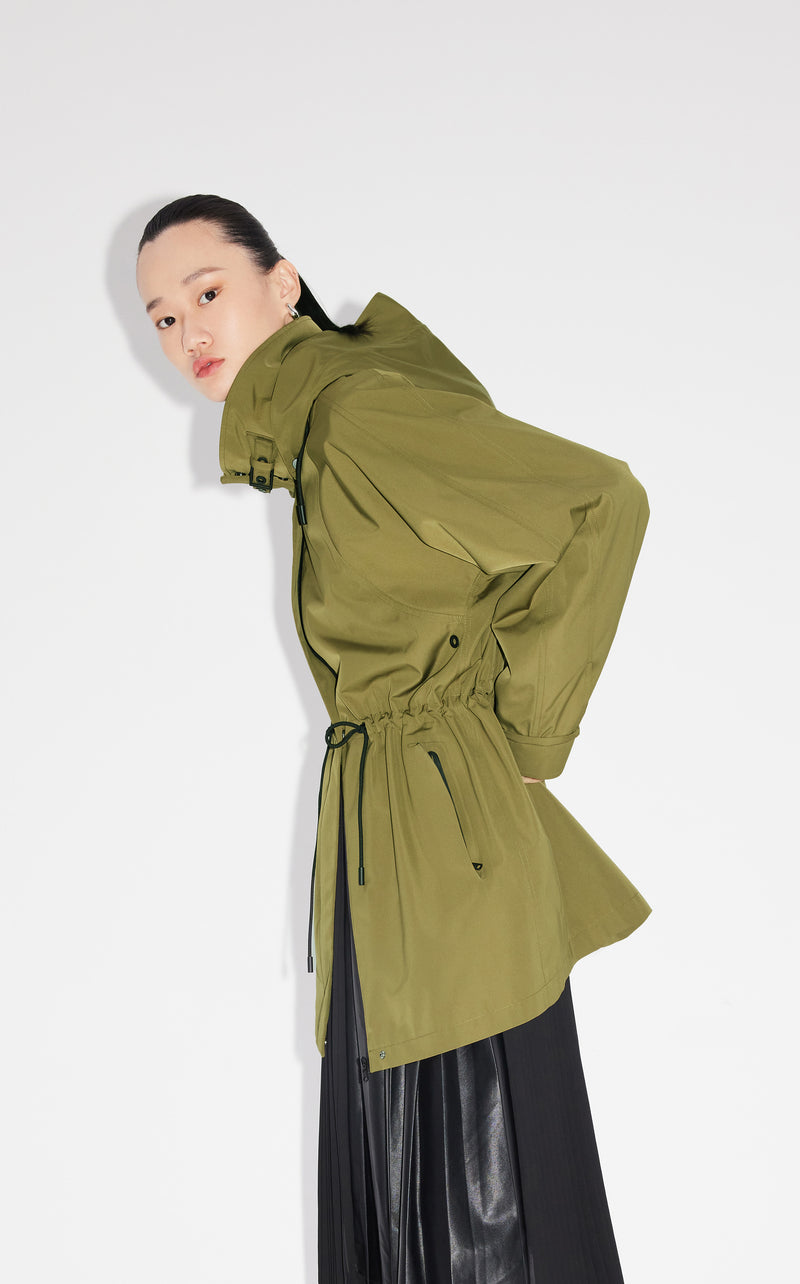 Lys - Manteau - Vert Algue