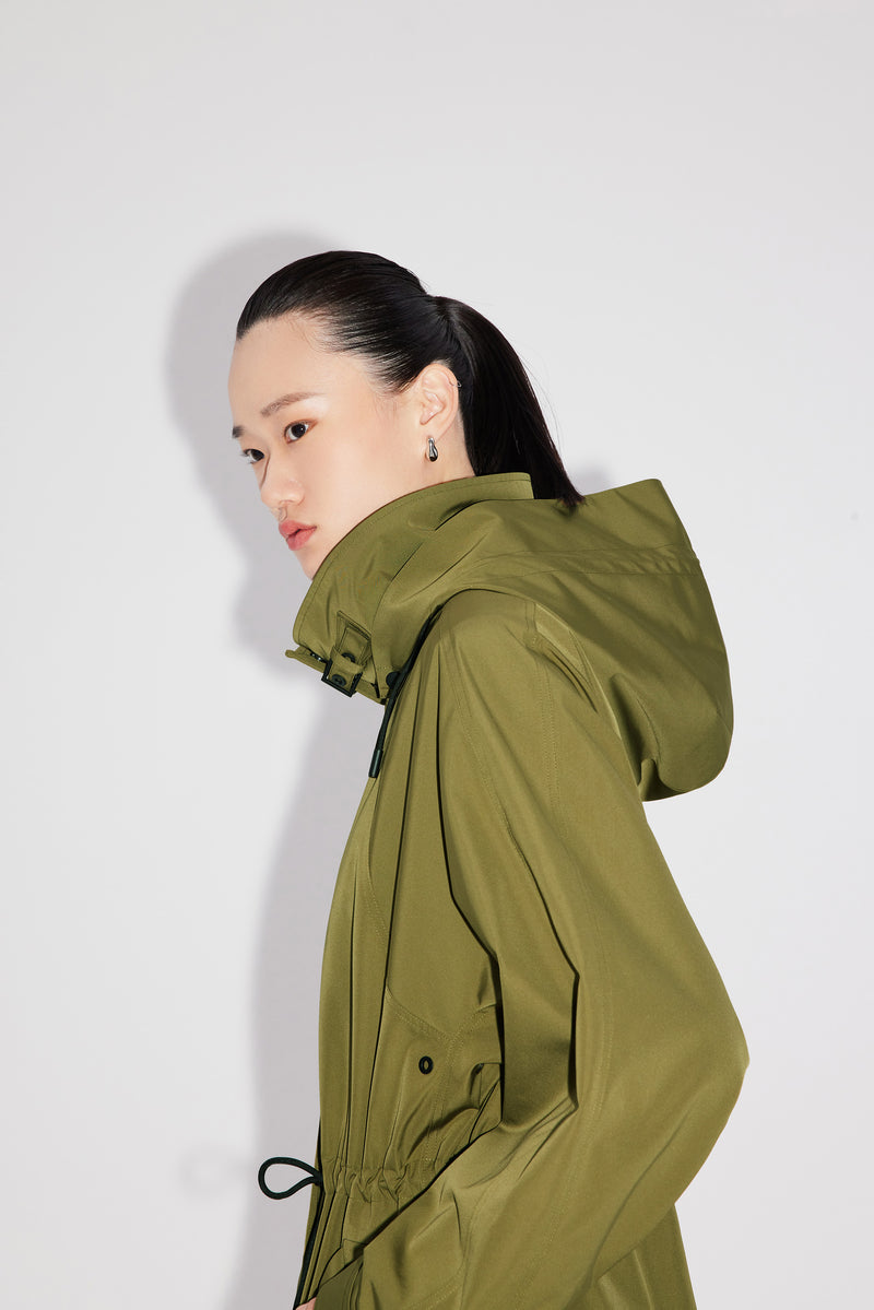 Lys - Manteau - Vert Algue