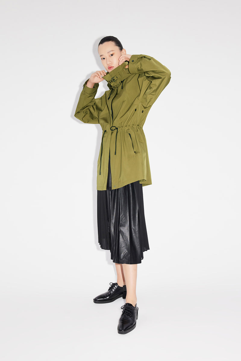 Lys - Manteau - Vert Algue