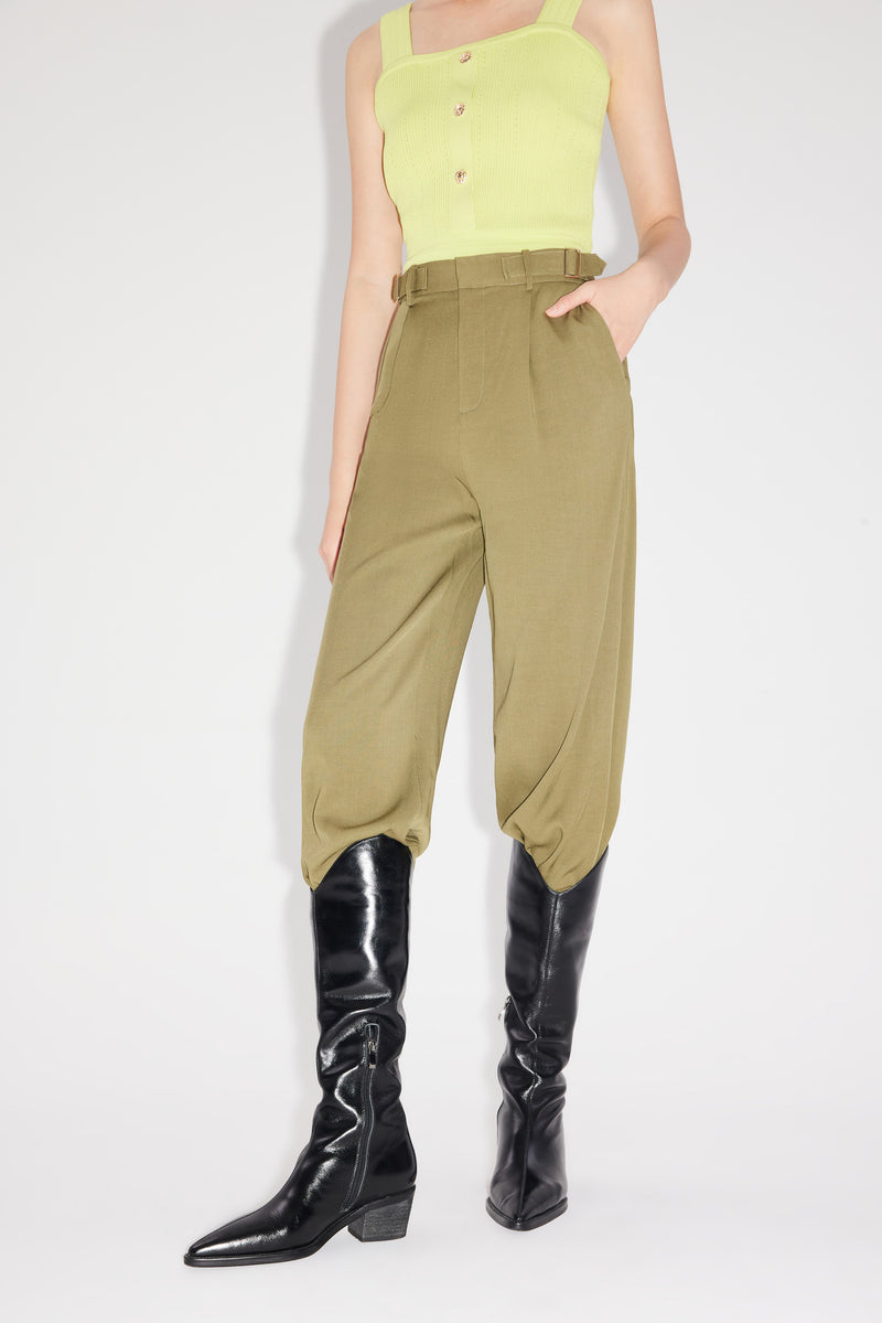 Lily - Pantalon - Vert Bronze