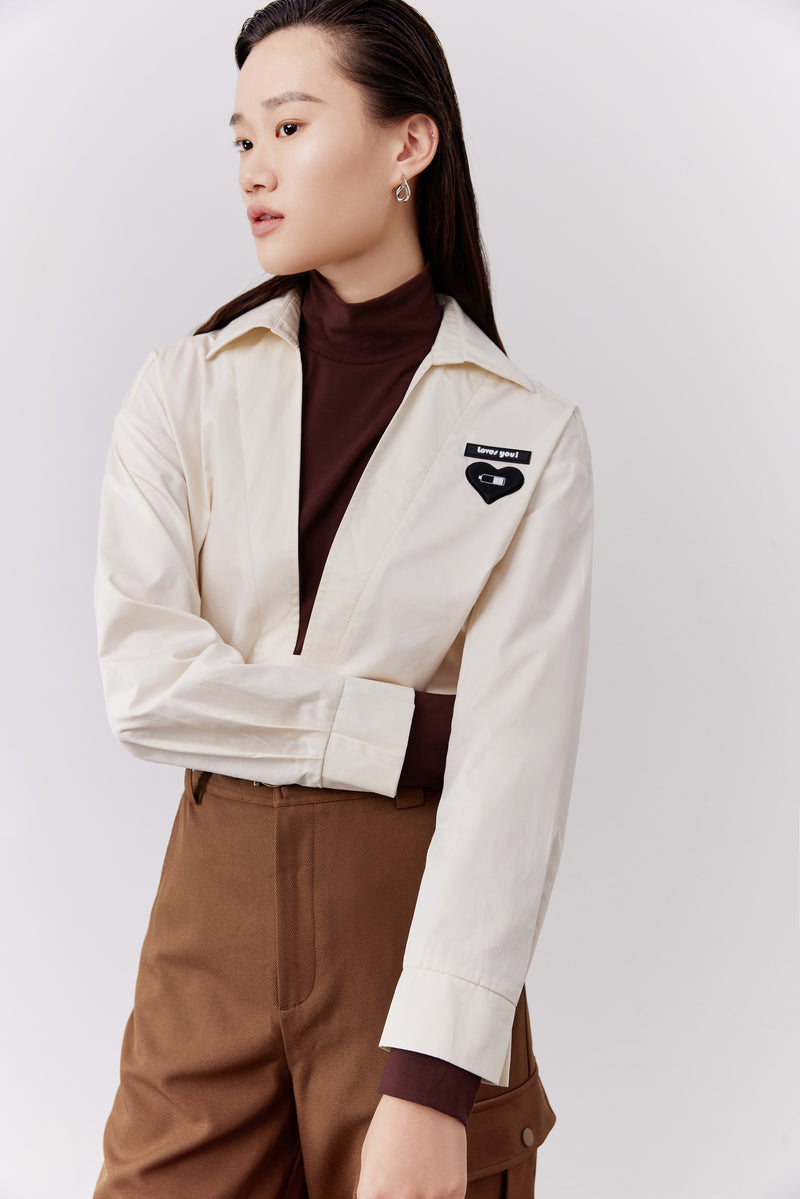 Lily - Pantalon - Café