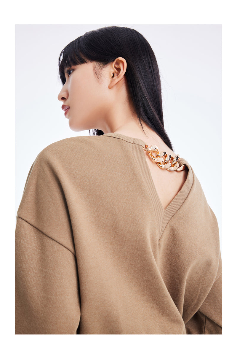 Lily - Pull-Over - Chocolat