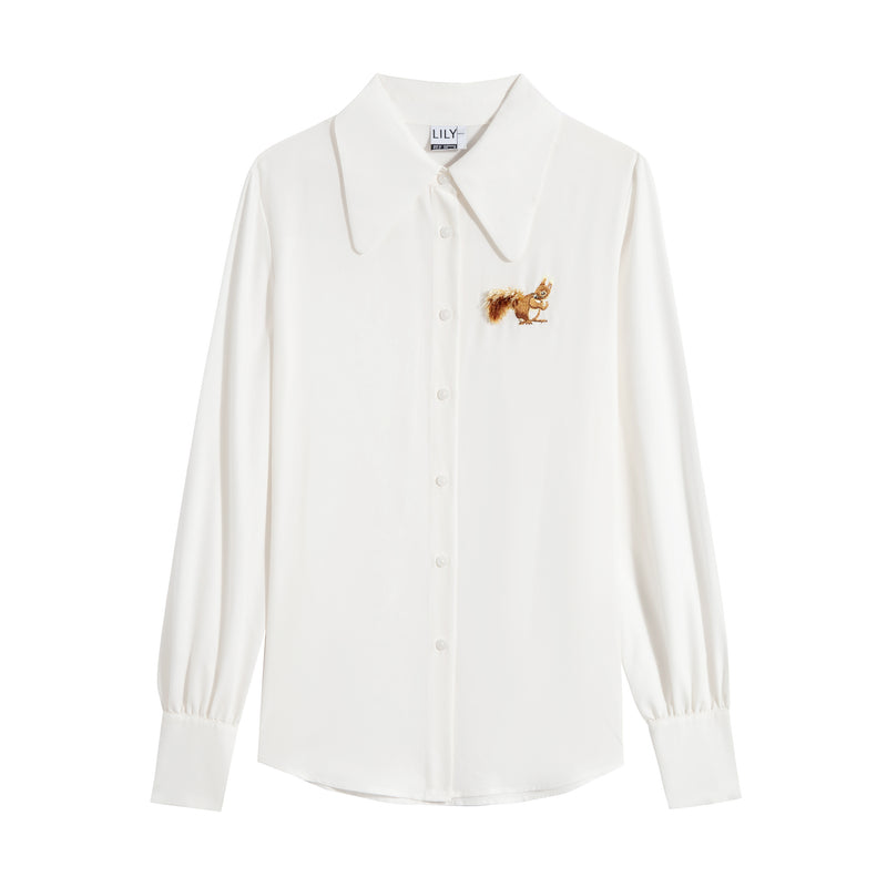 Lily - Chemise - Blanche