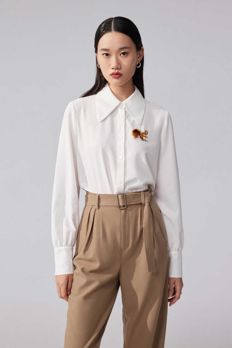 Lily - Chemise - Blanche