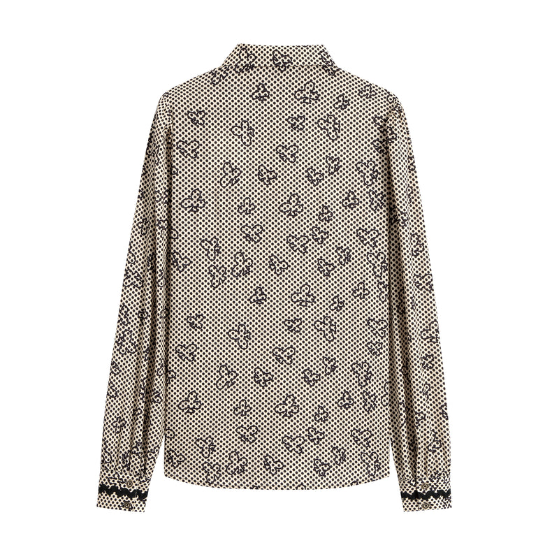 Lily - Chemise - Café Camel