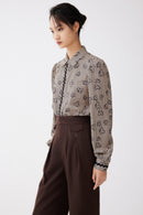 Lily - Chemise - Café Camel