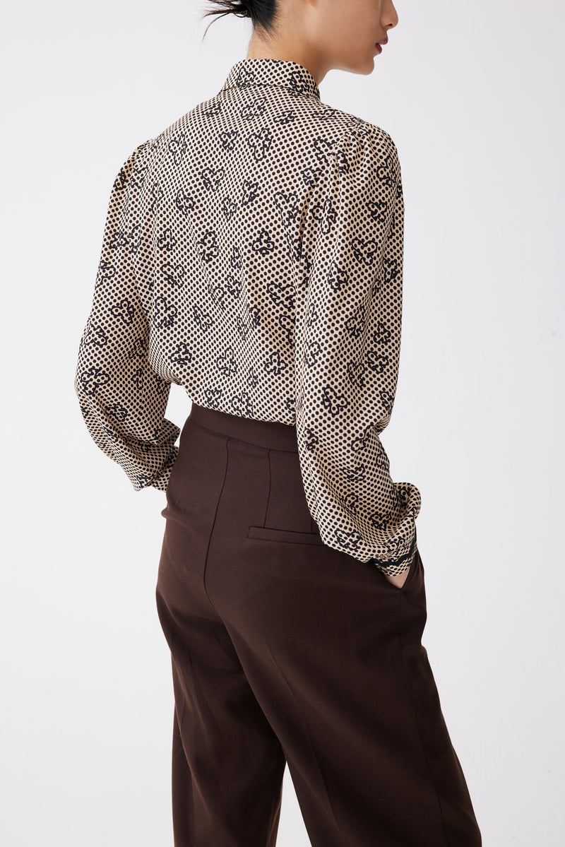 Lily - Chemise - Café Camel