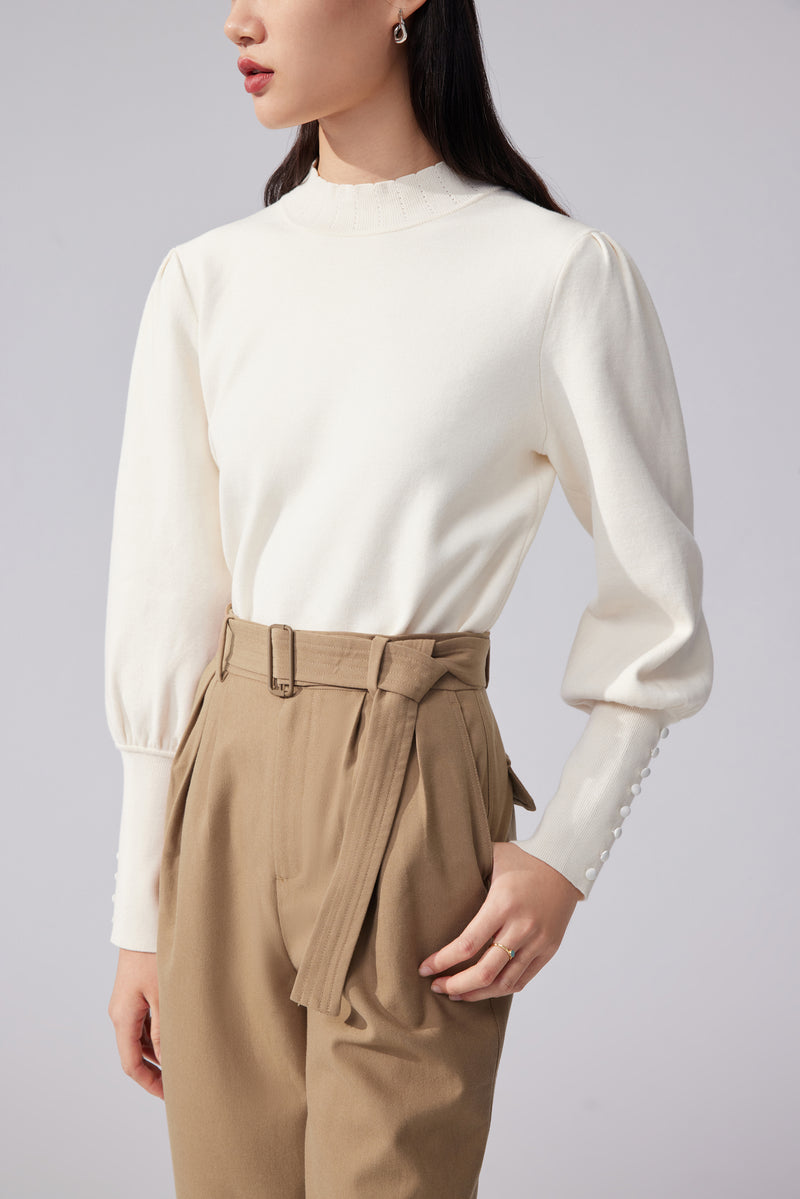 Lily - Pantalon - Beige