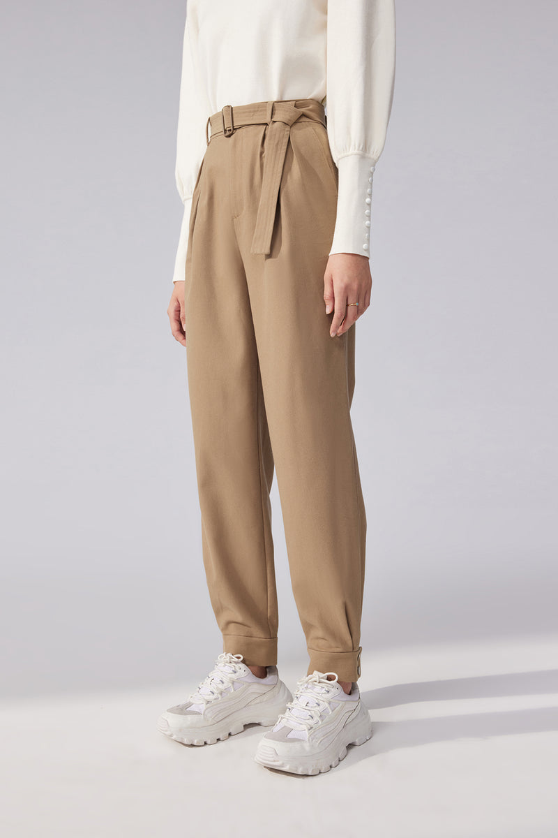 Lily - Pantalon - Beige