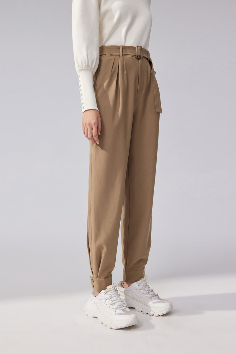 Lily - Pantalon - Beige