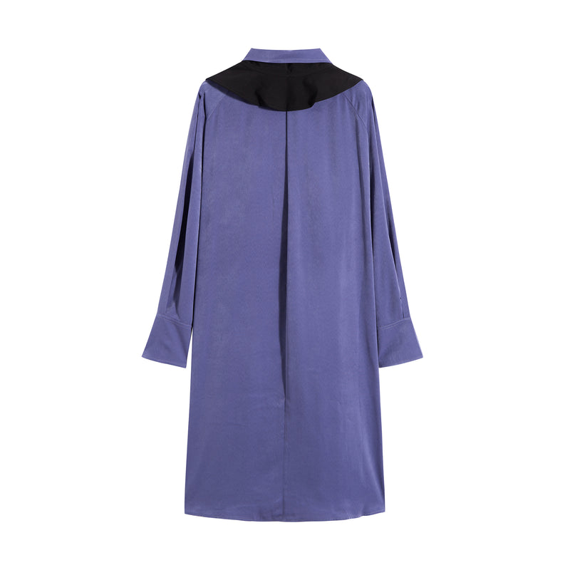 Lily - Robe - Bleu Denim