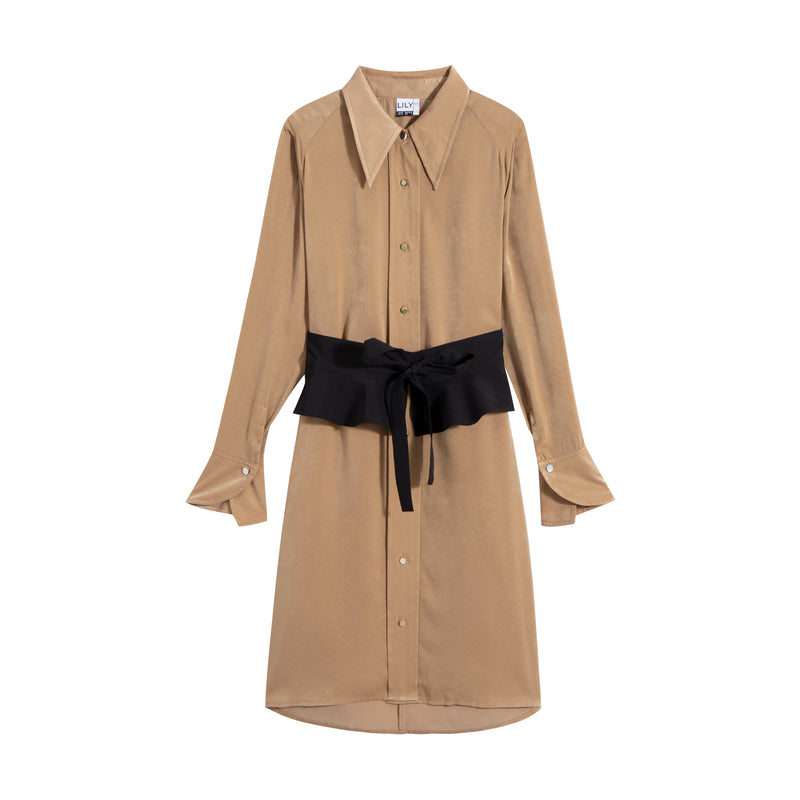 Lily - Robe - Or Thé