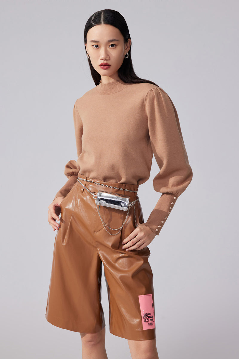 Lily - Tricots - Marron Clair