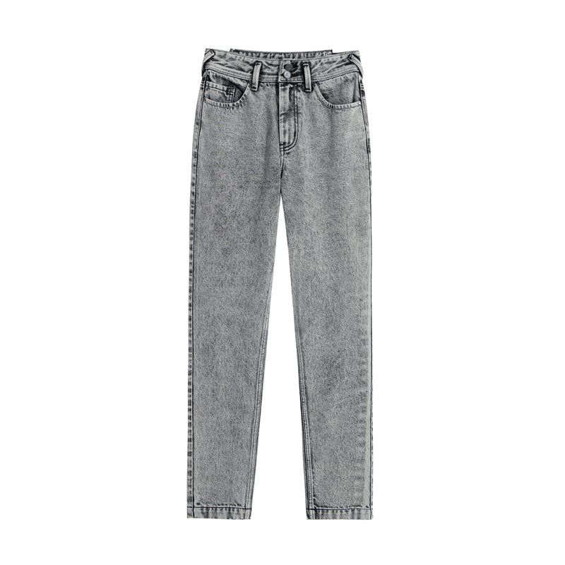 Lily - Pantalon - Gris Clair Blanchâtre