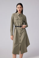 Lily - Robe - Vert Mousse