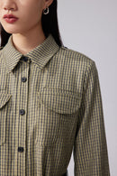 Lily - Robe - Vert Mousse