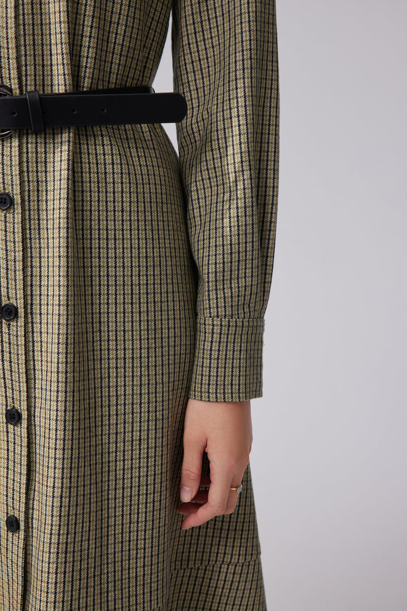 Lily - Robe - Vert Mousse