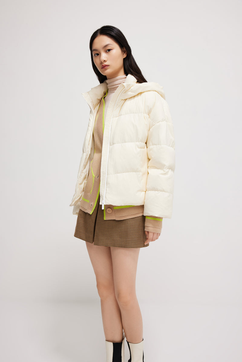 Lily - Doudoune - Platine