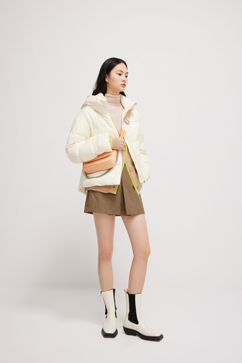 Lily - Doudoune - Platine