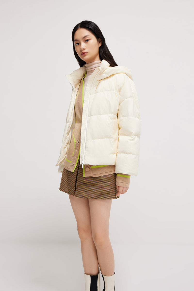 Lily - Doudoune - Platine