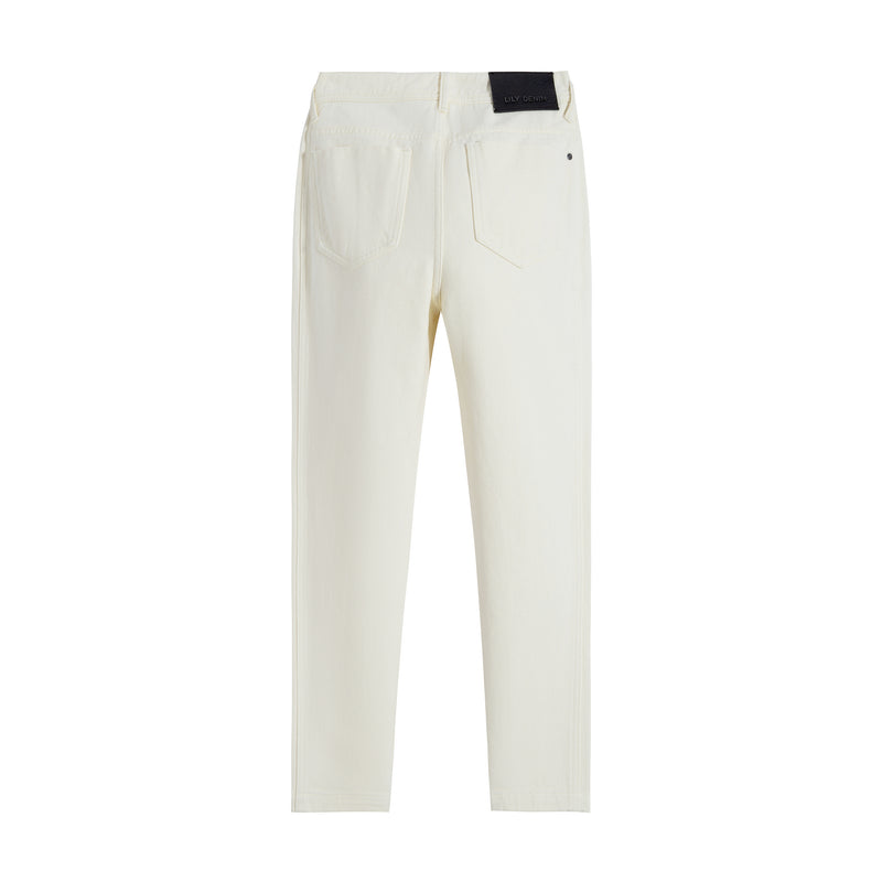 Lily - Pantalon - Blanc Cassé
