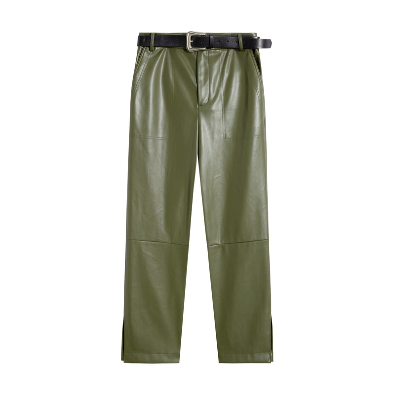 Lily - Pantalon - Vert Bronze