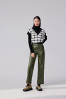 Lily - Pantalon - Vert Bronze