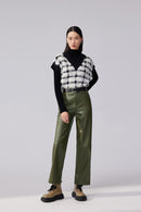 Lily - Pantalon - Vert Bronze