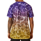 Tee-Shirt New Era La Lakers Nba Team Colour Water Print
