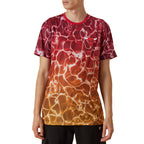 Tee-Shirt New Era Chicago Bulls Nba Team Colour Water Print