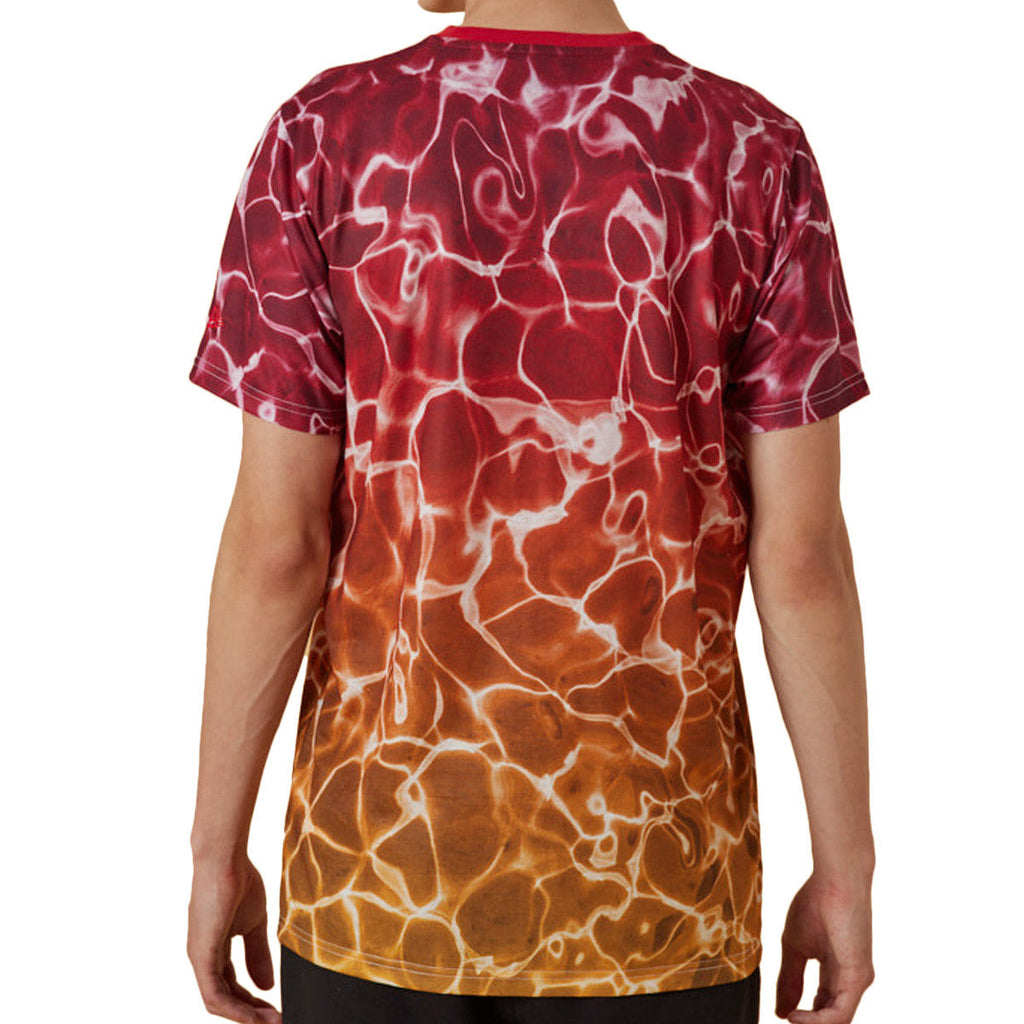 Tee-Shirt New Era Chicago Bulls Nba Team Colour Water Print
