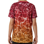Tee-Shirt New Era Chicago Bulls Nba Team Colour Water Print